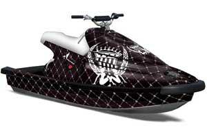 Yamaha Wave Blaster Jet Ski Graphic Kit