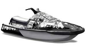 Yamaha Wave Runner 3 Jet Ski Graphic Kit