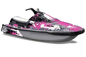 Yamaha Wave Runner 3 Jet Ski Graphic Kit