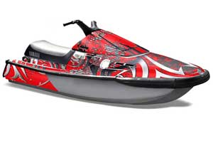 Yamaha Wave Runner 3 Jet Ski Graphic Kit