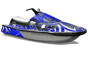 Yamaha Wave Runner 3 Jet Ski Graphic Kit