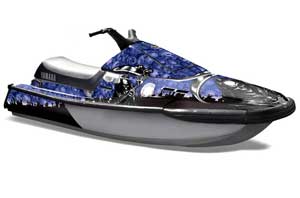 Yamaha Wave Runner 3 Jet Ski Graphic Kit