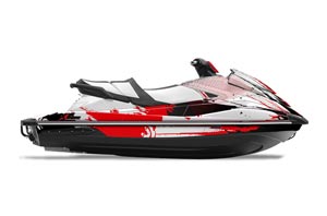 Yamaha Wave Runner GP 1800 Jet Ski Graphic Kit