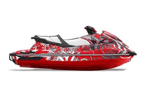 Yamaha Wave Runner GP 1800 Jet Ski Graphic Kit