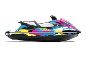 Yamaha Wave Runner GP 1800 Jet Ski Graphic Kit