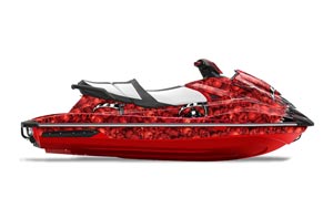 Yamaha Wave Runner GP 1800 Jet Ski Graphic Kit