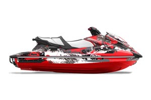 Yamaha Wave Runner GP 1800 Jet Ski Graphic Kit