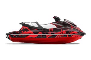 Yamaha Wave Runner GP 1800 Jet Ski Graphic Kit