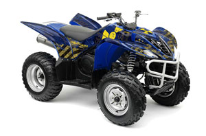 Yamaha Wolverine ATV Graphic Kit - 2006-2012 Meltdown Blue