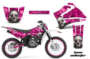 Yamaha TTR125 Dirt Bike Graphic Kit - 2000-2022 Bone Collector Pink