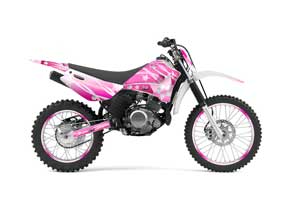 Yamaha TTR125 Dirt Bike Graphic Kit - 2000-2022 Starlett Pink