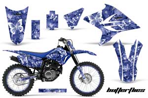 Yamaha TTR230 Dirt Bike Graphic Kit - 2005-2022 Butterfly Blue