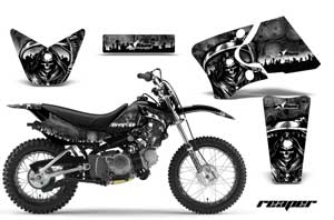Yamaha TTR50 Dirt Bike Graphic Kit - 2006-2018 Reaper Black