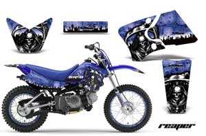 Yamaha TTR50 Dirt Bike Graphic Kit - 2006-2018 Reaper Blue