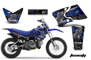 Yamaha TTR50 Dirt Bike Graphic Kit - 2006-2018 Toxicity Blue