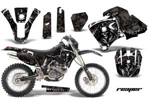 Yamaha WR250 Dirt Bike Graphic Kit - 1998-2002 Reaper Black