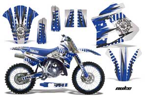 Yamaha WR 250Z Dirt Bike Graphic Kit - 1991-1993 Nuke Blue