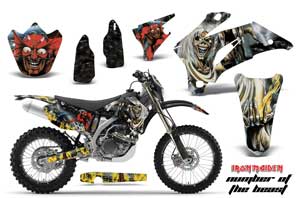 Yamaha WR450F Dirt Bike Graphic Kit - 2007-2011 Number of the Beast