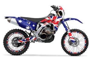 Yamaha WR450F Dirt Bike Graphic Kit