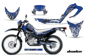 Yamaha XT250X Dirt Bike Graphic Kit - 2006-2018 Deaden Blue