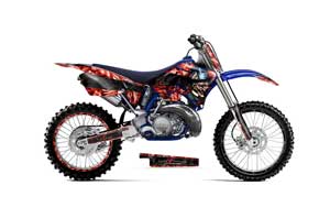 Yamaha YZ250 2 Stroke Dirt Bike Graphic Kit