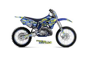 Yamaha YZ250 2 Stroke Dirt Bike Graphic Kit