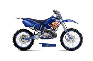 Yamaha YZ250 2 Stroke Dirt Bike Graphic Kit