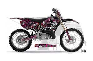 Yamaha YZ250 2 Stroke Dirt Bike Graphic Kit