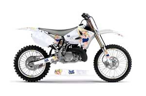 Yamaha YZ250 2 Stroke Dirt Bike Graphic Kit