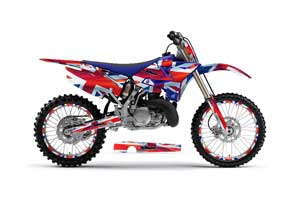 Yamaha YZ125 Dirt Bike Graphic Kit