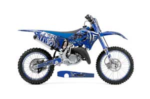 Yamaha YZ125 Dirt Bike Graphic Kit - 2015-2018 Deaden Blue