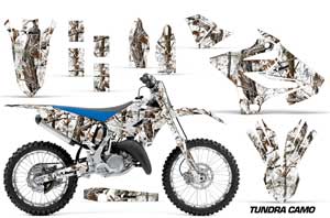Yamaha YZ125 Dirt Bike Graphic Kit - 2015-2018 Tundra Camo