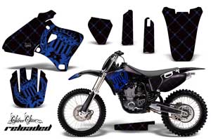 Yamaha YZ400 4 Stroke Dirt Bike Custom Graphic Kit - 1998-2002