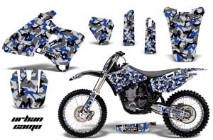 Yamaha YZ400 4 Stroke Dirt Bike Custom Graphic Kit - 1998-2002