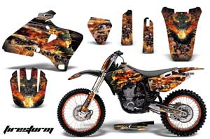 Yamaha YZ426 F 4 Stroke Dirt Bike Custom Graphic Kit - 1998-2002