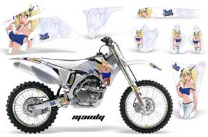 Yamaha YZ250F / YZ450F Dirt Bike Graphic Kit - 2006-2009 Mandy Blue