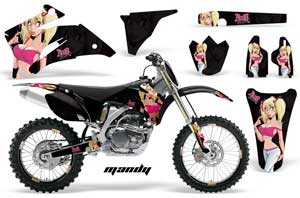 Yamaha YZ250F / YZ450F Dirt Bike Graphic Kit - 2006-2009 Mandy Pink