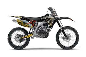 Yamaha YZ250 F 4 Stroke Dirt Bike Graphic Kit