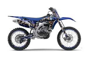 Yamaha YZ250 F 4 Stroke Dirt Bike Graphic Kit