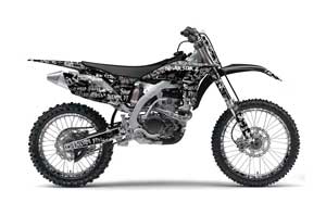 Yamaha YZ250 F 4 Stroke Dirt Bike Graphic Kit