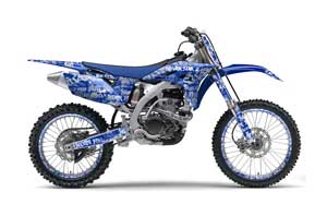 Yamaha YZ250 F 4 Stroke Dirt Bike Graphic Kit