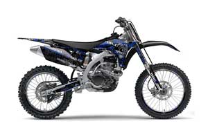 Yamaha YZ250 F 4 Stroke Dirt Bike Graphic Kit