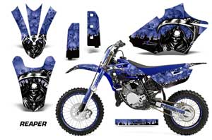 Yamaha YZ85 Dirt Bike Graphic Kit - 2015-2018 Reaper Blue