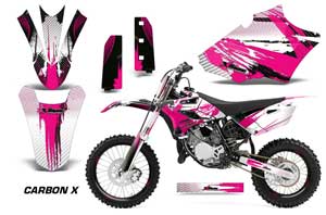 Yamaha YZ85 Dirt Bike Graphic Kit - 2015-2018 Carbon X Pink