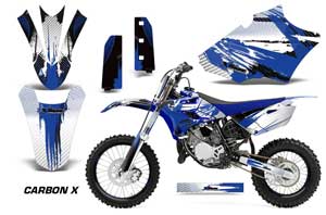Yamaha YZ85 Dirt Bike Graphic Kit - 2015-2018 Carbon X Blue