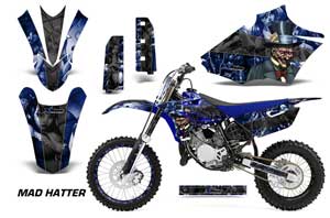 Yamaha YZ85 Dirt Bike Graphic Kit - 2015-2018 Mad Hatter Blue