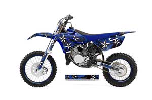 Yamaha YZ85 Dirt Bike Graphic Kit - 2015-2018 Northstar Blue