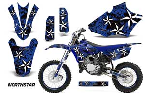 Yamaha YZ85 Dirt Bike Graphic Kit - 2015-2018 Northstar Blue