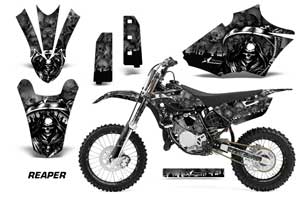 Yamaha YZ85 Dirt Bike Graphic Kit - 2015-2018 Reaper Black