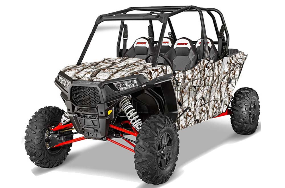 Polaris RZR 1000 XP 4 Door Graphic Kit - 2013-2016 Tundra Camo Camo